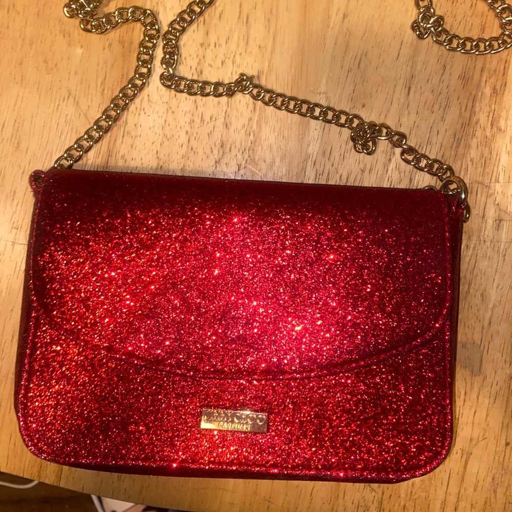 Red Sparkly JIMMY CHOO Purse